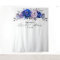 Royal Blue Lilac Purple Floral Bridal Shower Photo