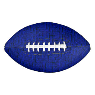 Royal Blue Maze Football American Football