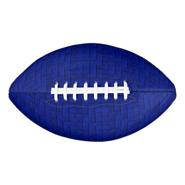 Royal Blue Maze Football American Football (Front)