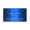 Royal Blue Metal Film Editor Business Card