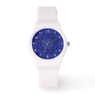 Royal Blue Metallic Watch