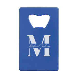 Royal Blue Personalized Monogram Groomsmen