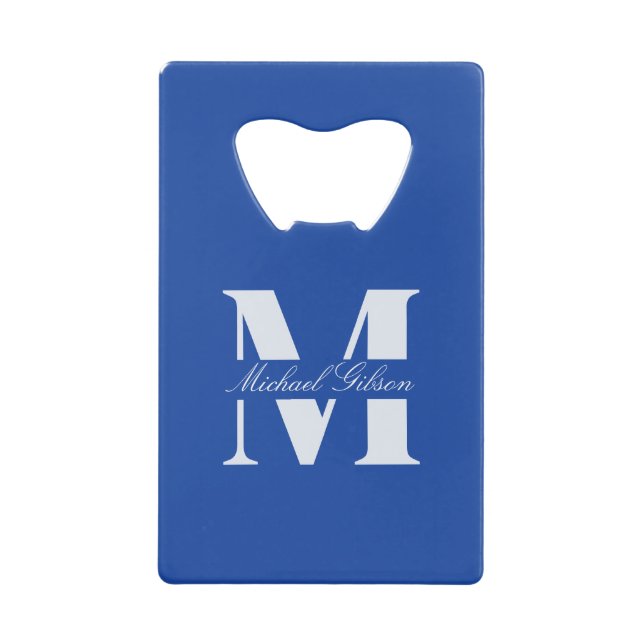 Royal Blue | Personalized Monogram Groomsmen  (Front)
