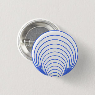 Royal Blue Radiant Lines Button – Customisable