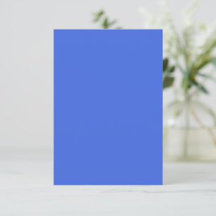 Royal Blue RSVP Card Template – Customisable