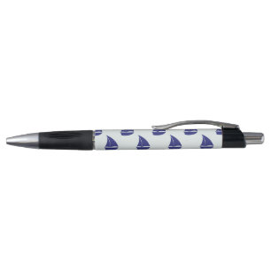 Royal Blue Sailboat Pattern