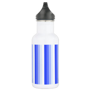 Royal blue shadow stripes 532 ml water bottle