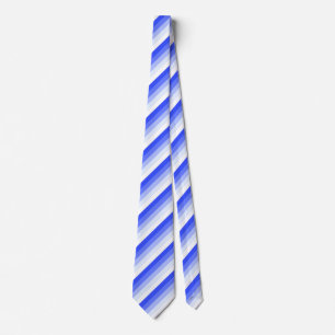 Royal blue shadow stripes tie