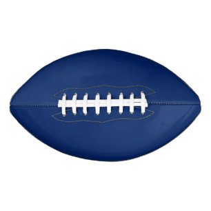 Royal Blue Solid Colour American Football