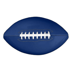 Royal Blue Solid Colour American Football