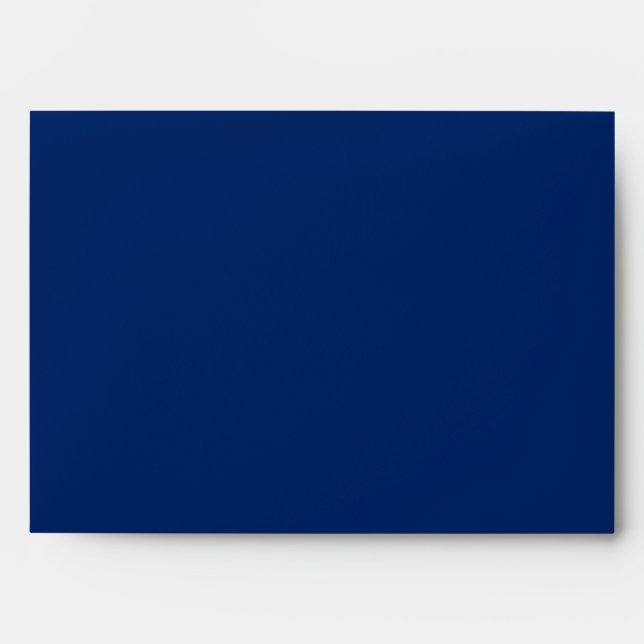 Royal Blue Solid Colour Envelope (Front)