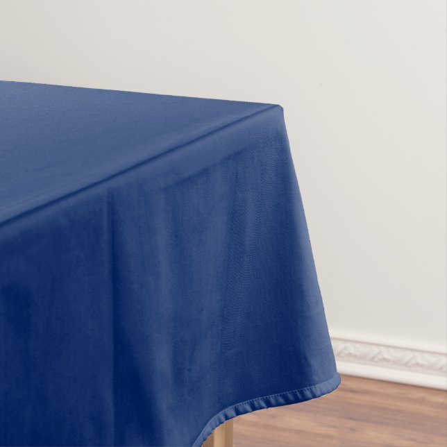 Royal Blue Solid Colour Tablecloth (In Situ)