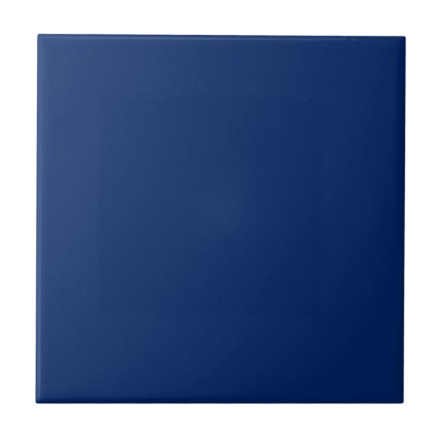 Royal Blue Solid Colour Tile (Front)