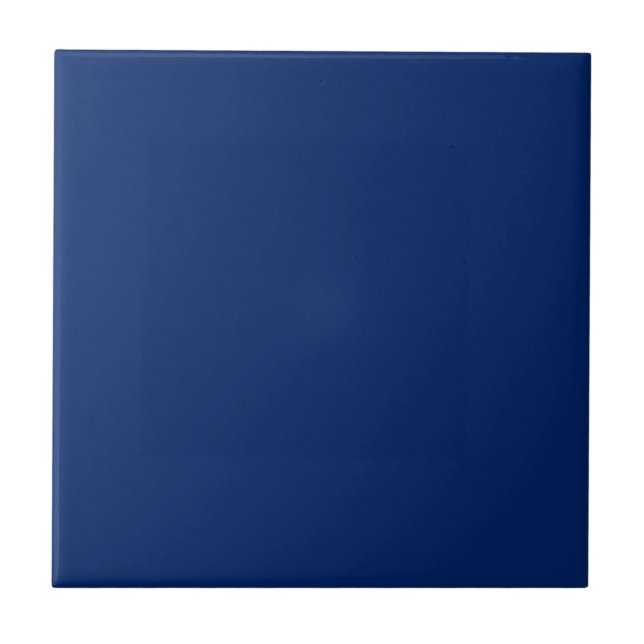 Royal Blue Solid Colour Tile (Front)