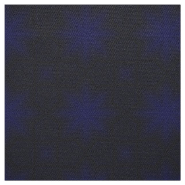 Royal Blue Starburst Abstract Pattern Fabric (Swatch)