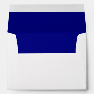 Royal Blue Trim - Envelope