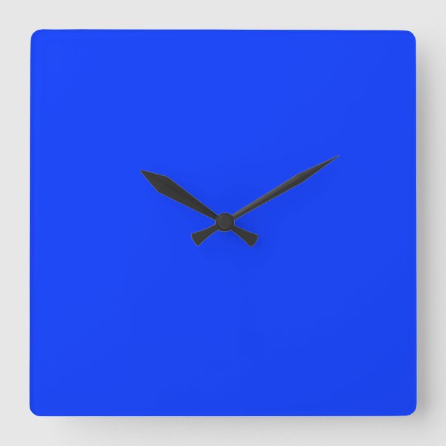 Royal Blue Wall Clock (Front)
