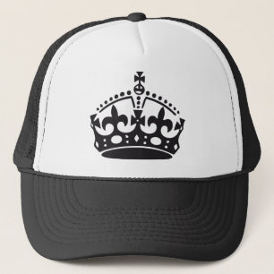royal British crown Trucker Hat