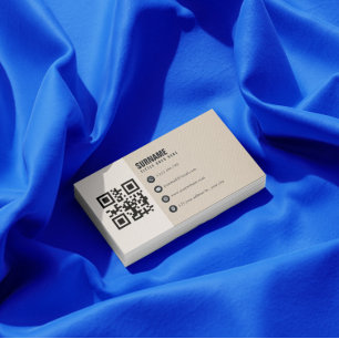 Royal Brown Simple Business Card