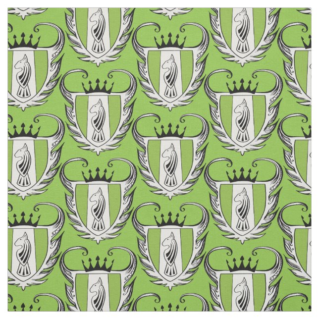Royal Bull Terrier Fabric (Swatch)