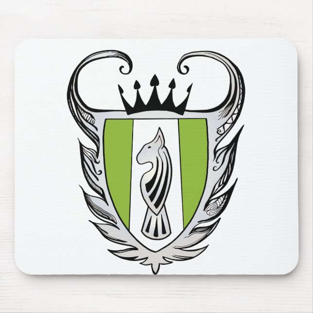 Royal Bull Terrier Mouse Mat (Front)