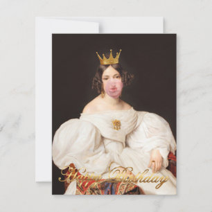 Royal Burst pink bubble gum Diva Happy birthday