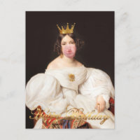 Royal Burst pink bubble gum Diva Happy birthday