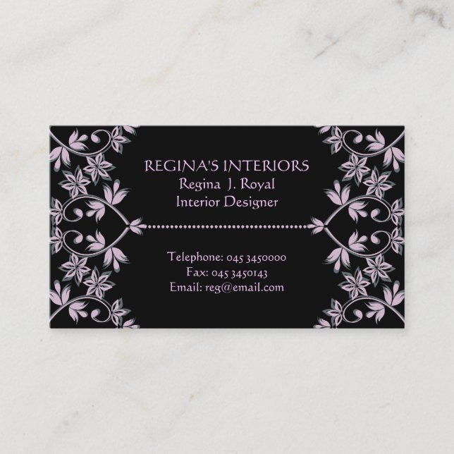 Royal Business Cards (Front)