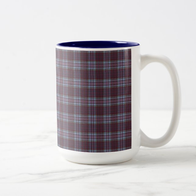 Royal Canadian Air Force (RCAF) Tartan   Two-Tone Coffee Mug (Right)