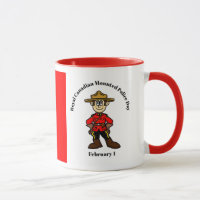 Royal Canadian Mounted Police Day Mug