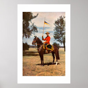 Royal Canadian mounted policeman Poster