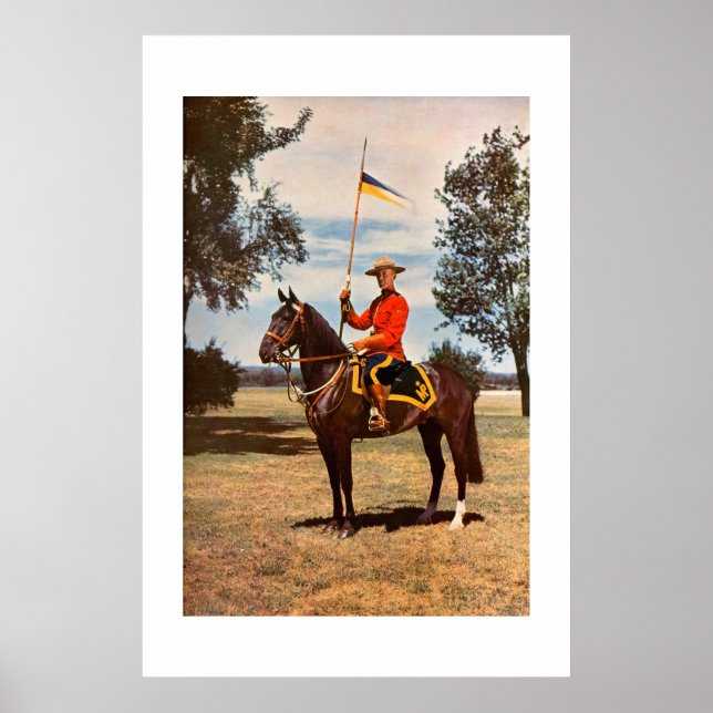 Royal Canadian mounted policeman Poster (Front)