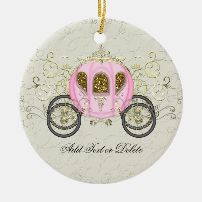 Royal Carriage - SRF Ceramic Tree Decoration (Front)