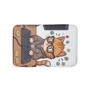Royal Cat Bath Mat