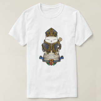 Royal Cat Chess Bishop Piece  T-Shirt