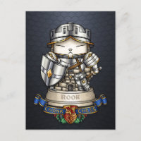 Royal Cat Chess Rook Piece 