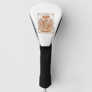 Royal Cat Crest Cat Heraldry Coat of Arms Vintage Golf Head Cover