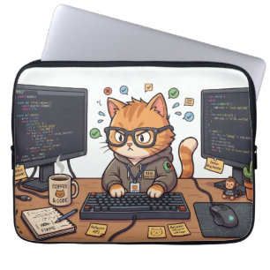 Royal Cat Laptop Sleeve