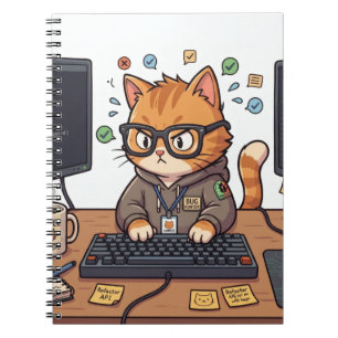 Royal Cat Notebook Cute & Elegant Cat Journal