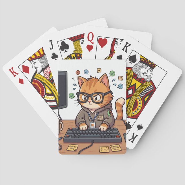 Royal Cat Playing Cards (Back)