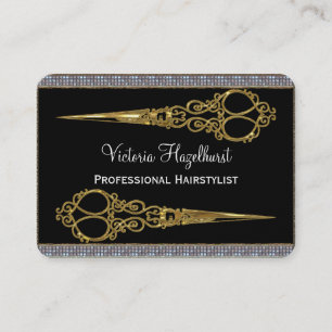 Royal Château Double Scissors Professional Business Card