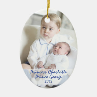 Royal Children - George & Charlotte Ceramic Tree Decoration