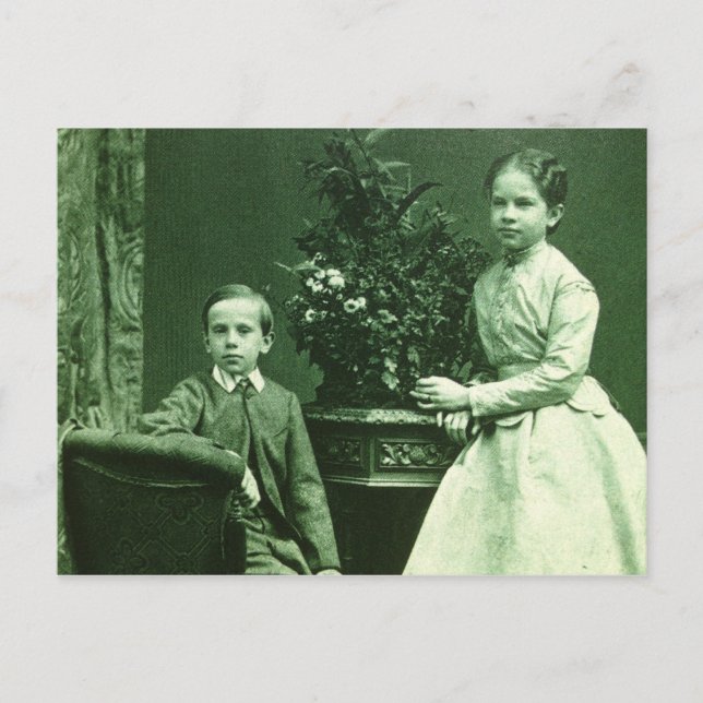 Royal children of Austria RUDOLF & GISELA #015H Postcard (Front)