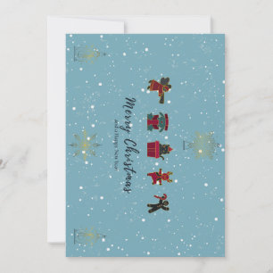 Royal Christmas Season Holiday Card