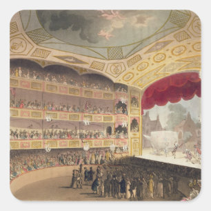 Royal Circus Square Sticker