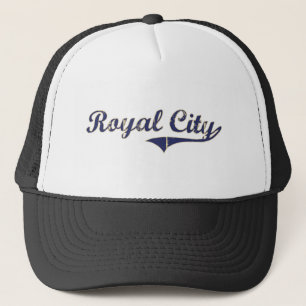Royal City Washington Classic Design Trucker Hat
