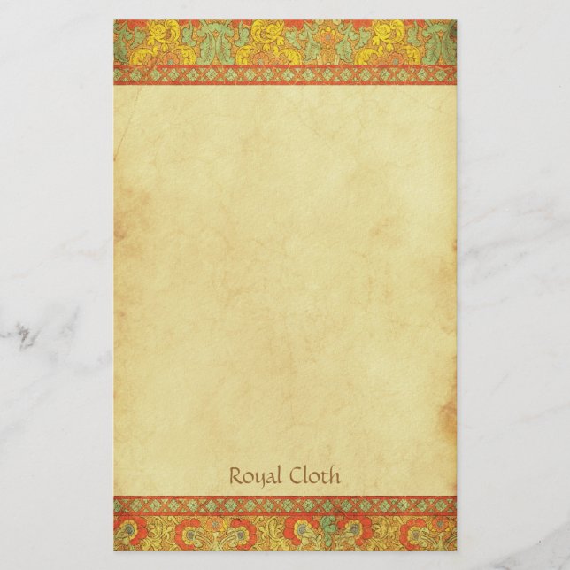 Royal Cloth - Mediaeval Stationery (Front)