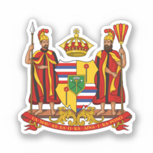 Royal Coat of Arms of the Kingdom of Hawaii