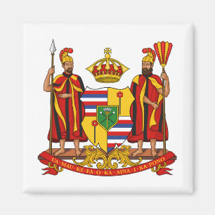 Royal Coat of Arms of the Kingdom of Hawaii Magnet
