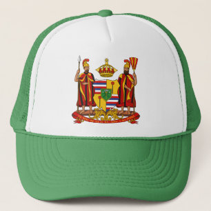 Royal Coat of Arms of the Kingdom of Hawaii Trucker Hat